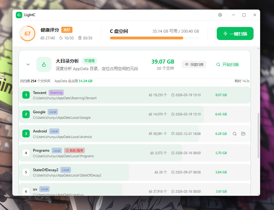 大目录分析