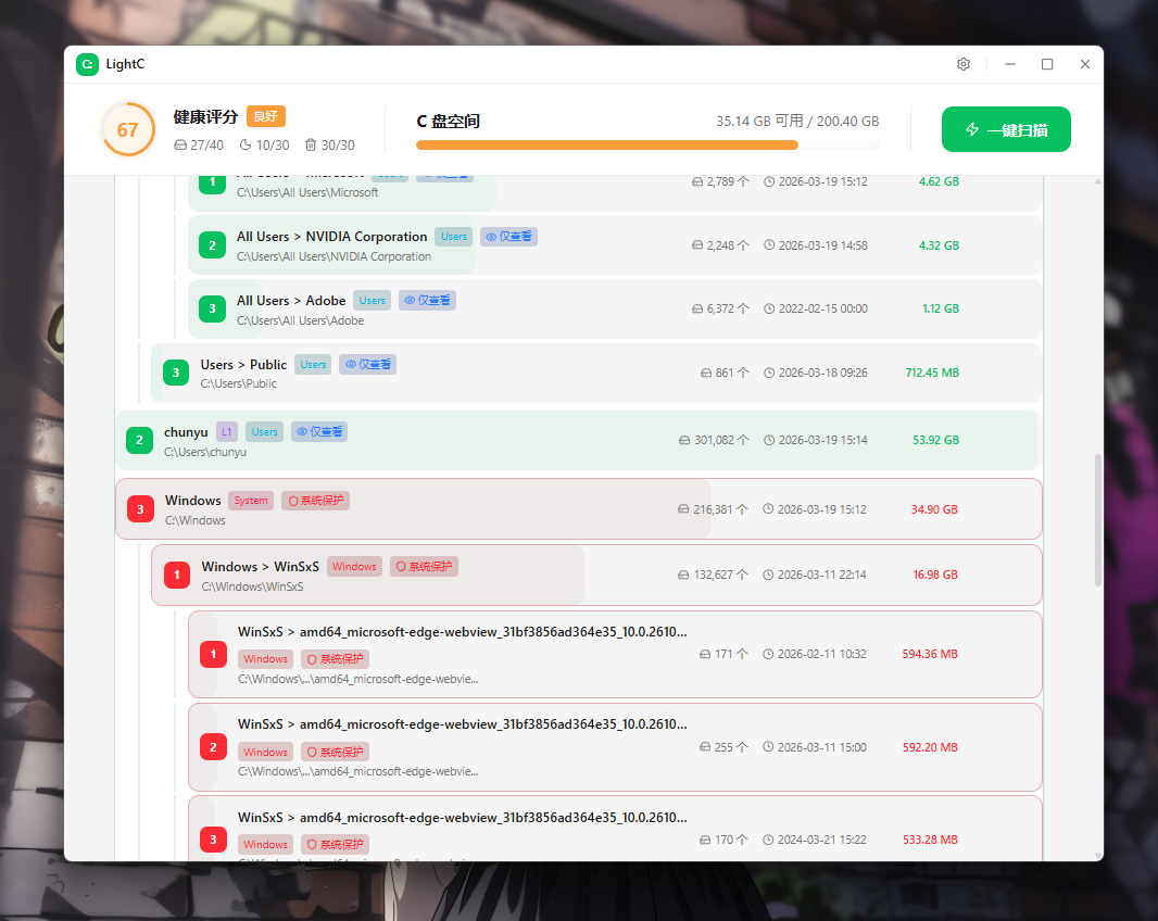 大目录分析
